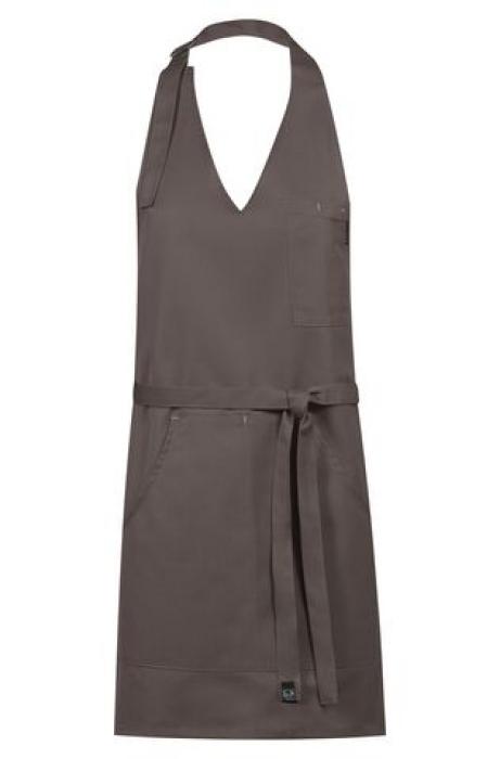 Damen Latzschürze taupe