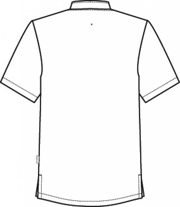 Kasack Stehkragen unisex Kasack Lyocell-Gewebe
