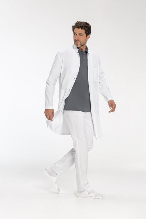 Arztkittel Stehkragen unisex Damen und Herren
