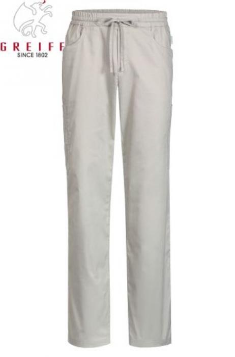 Schlupfhose lichtgrau unisex mit Tunnelzug