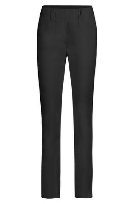 Damen Schlupfhose schwarz Gummizug-Bund Stretch