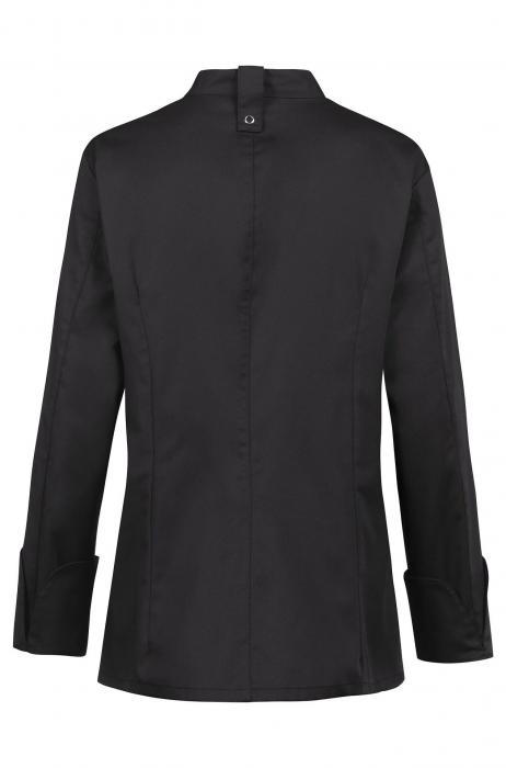 Greiff Damen-Kochjacke schwarz langarm