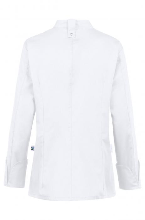 Damen Kochjacke weiß langarm Greiff Stretch