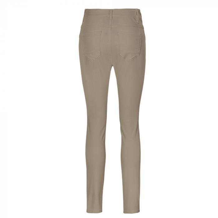 Arbeitshose Damen 5 Pocket Skinny Jeans beige Stretch