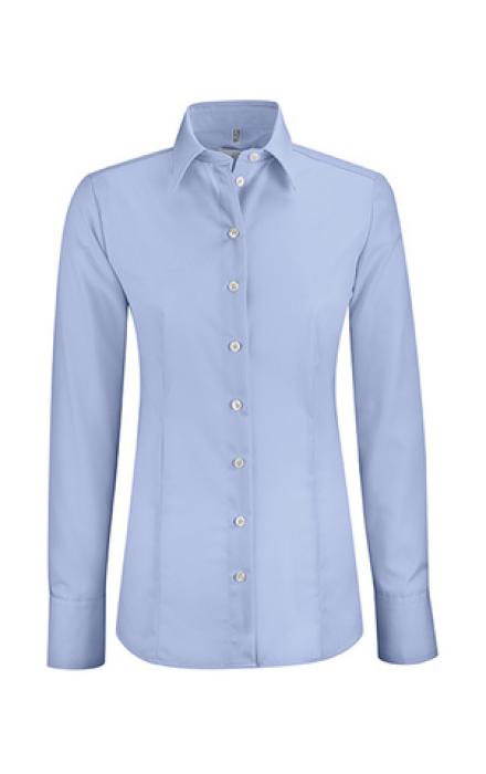 Damen Bluse bleu Greiff Leasing langarm Regular Fit