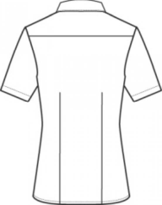 Damen Bluse Greiff Leasing kurzarm Slim Fit