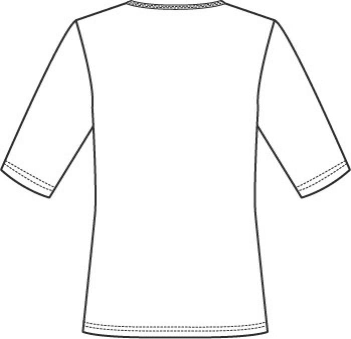 Greiff Damen-Shirt kurzarm ausgeschnittener Rundhals Stretch