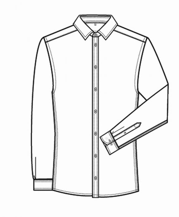 Herren Hemd langarm Greiff MODERN Slim Fit