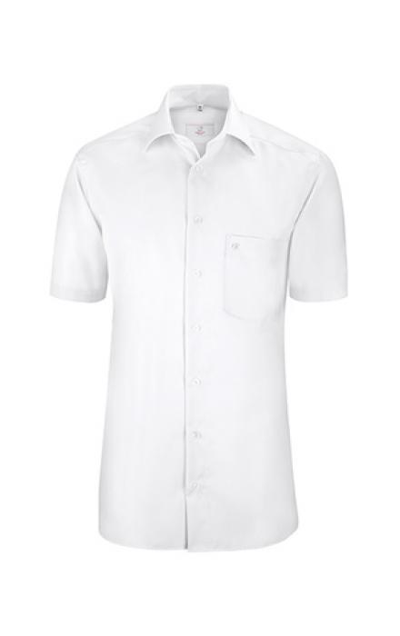 Herren Hemd kurzarm bleu Greiff Leasing Regular Fit