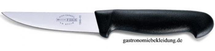 Geflügelmesser schwarz, 10 cm, F. Dick