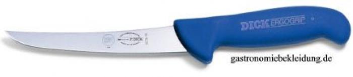 Ausbeinmesser, skand. Form, 15cm Ergogrip blau Friedrich Dick