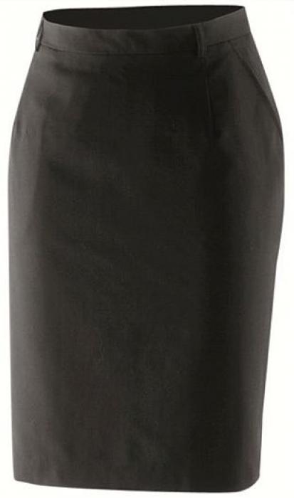 Damen Rock schwarz Länge 54 cm
