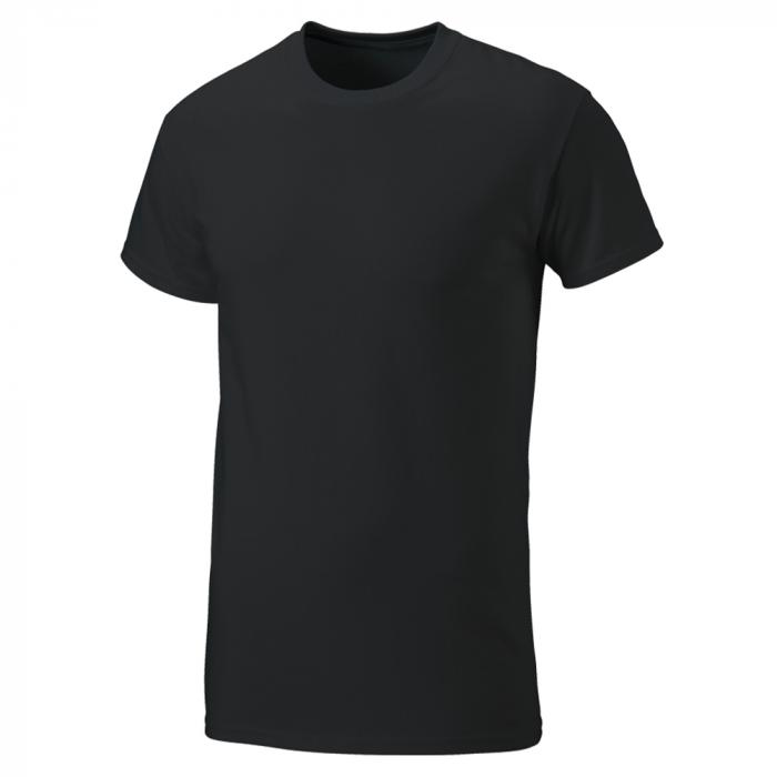 T-Shirt, unisex, schwarz einzeln