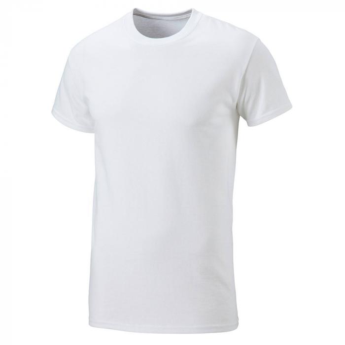 T-Shirt, unisex, weiß, einzeln