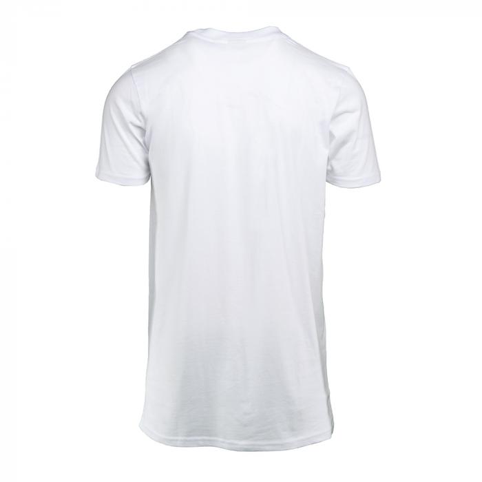 T-Shirt, unisex, weiß, einzeln
