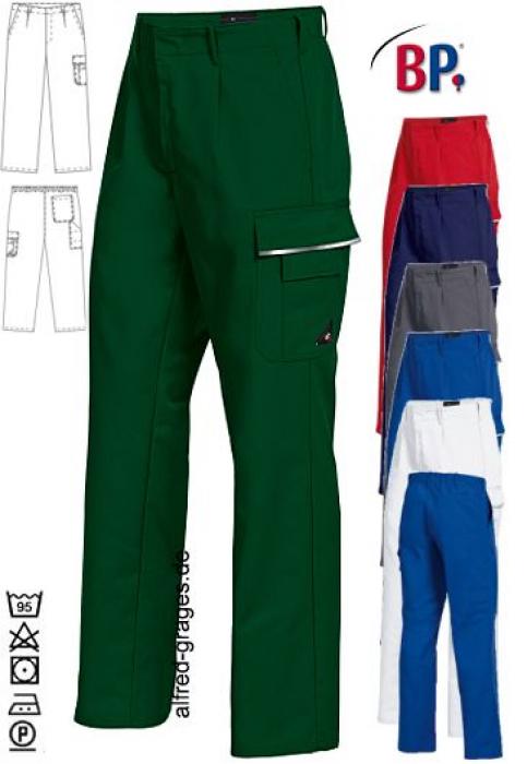 BP® Cargohose grün Arbeitshose kratzfrei