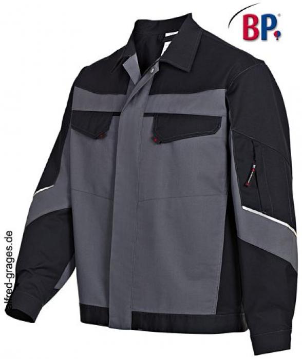 BP® Herrenblouson grau/schwarz, Paspel