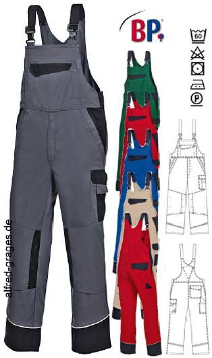 Latzhose, reflektierende Paspel