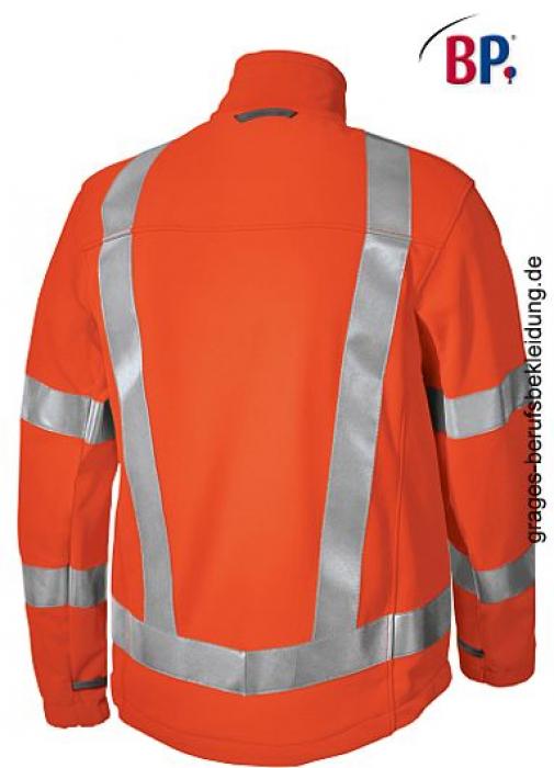 Warnschutz Fleecejacke orange