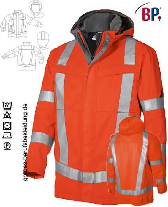 Warnschutzjacke Wetterschutzjacke orange