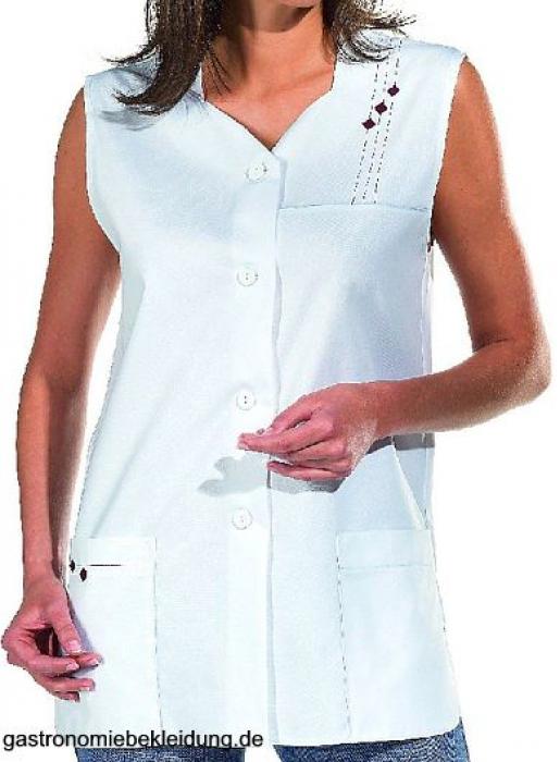 Hosenkasack ohne Arm 4-Knopf, weiß
