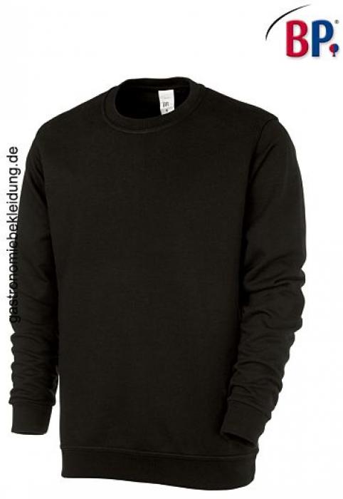 BP® Sweatshirt schwarz unisex, 1/1 Arm, farbig einzeln, Langarm