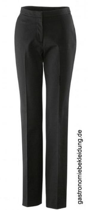 Damenhose ohne Taschen, schwarz