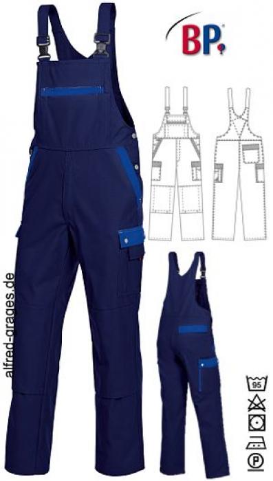 Latzhose dunkelblau/königsblau