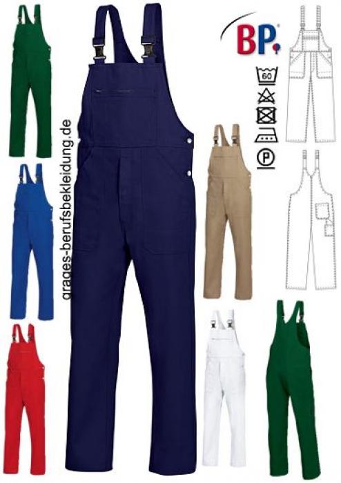 Latzhose, hochgezogener Rücken