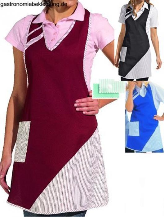 Latzschürze mit 1 Seitentasche