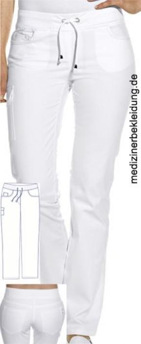 Leiber Damen Jeans weiß Schlupfhose Five-Pocket