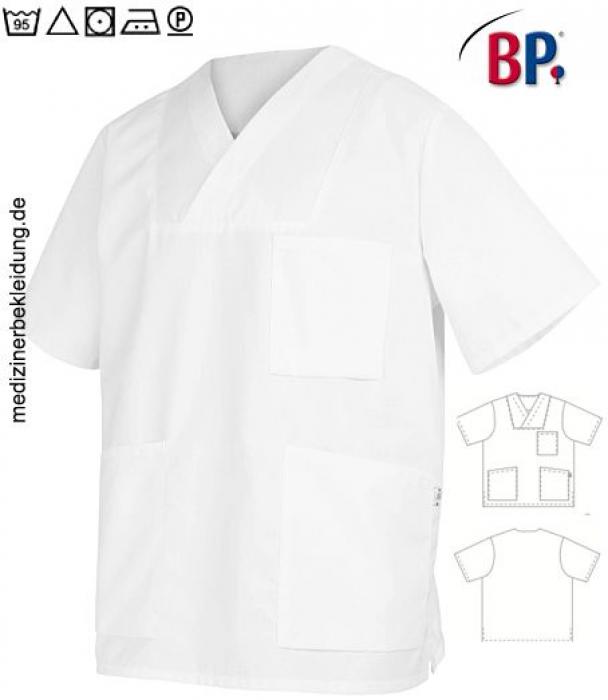 BP® Schlupfkasack weiß Herren & Damen