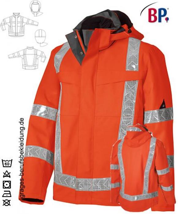 Warnschutzjacke Wetterschutzjacke orange