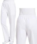 Leiber Damen-Schlupfhose Hose, Rundumgummizug, weiß