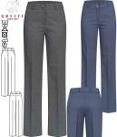 Greiff Damenhose Pinpoint Modern Regular Fit