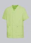 Kasack Stretch hellgrün halbarm Herren & Damen