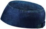 Kochmütze, denim blue, einzeln
