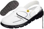 Abeba ESD-Berufsschuh weiß/schwarz