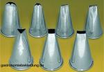 Garniertüllensatz, 7tlg., INOX