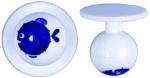 Kugelknöpfe Kochknöpfe Kugelfisch blau