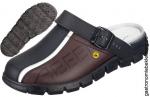 Abeba ESD-Berufsschuh schwarz/braun