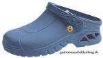 Abeba ESD-Spezialschuhe blau autoklavierbar