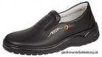 Abeba ESD-Berufsschuh schwarz Gummizug im Ristbereich