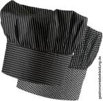 Bistromütze Nadelstreifen pepita Klettband