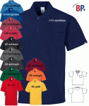 BP® Poloshirt Damen & Herren kurzarm farbig