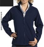 Damen-Softshelljacke, farbig