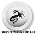 Kugelknöpfe-Satz, weiss mit Drache, Kochknöpfe