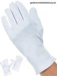 Servierhandschuhe weiß Kellnerhandschuhe weiß 5 Paar