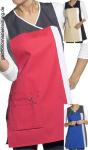 Überwurfschürze, farbig